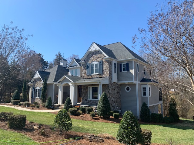 House driveway and pool deck washing in davidson nc