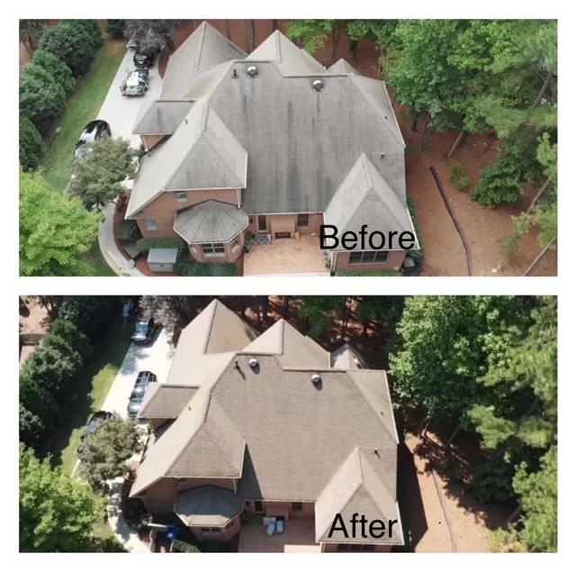 Roof Washing in Mooresville, NC