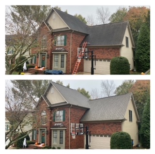 Roof Cleaning in Concord, NC