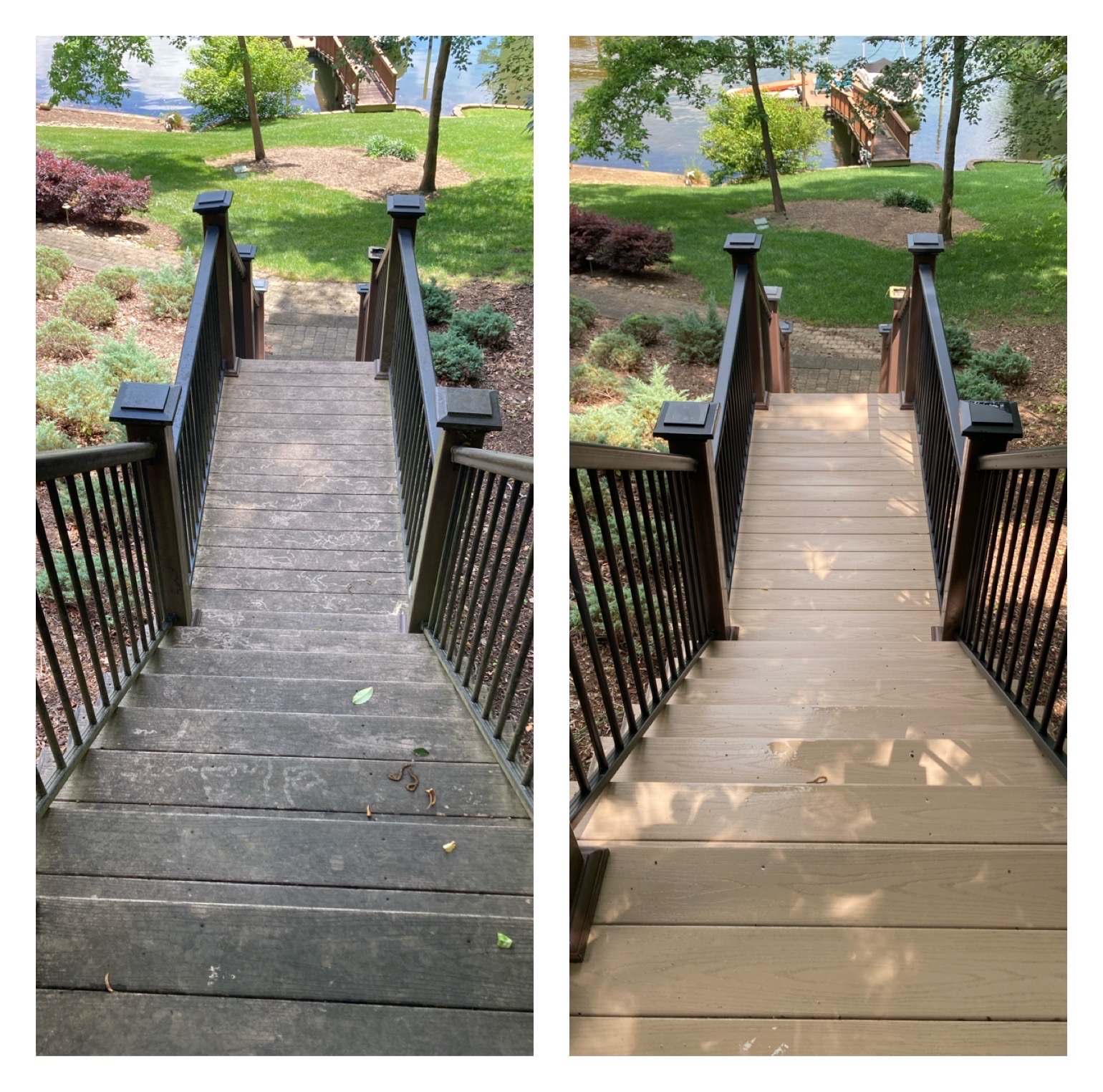 Trex Deck and Paver Cleaning Performed in Mooresville, NC