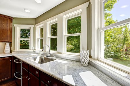 Windows in a house